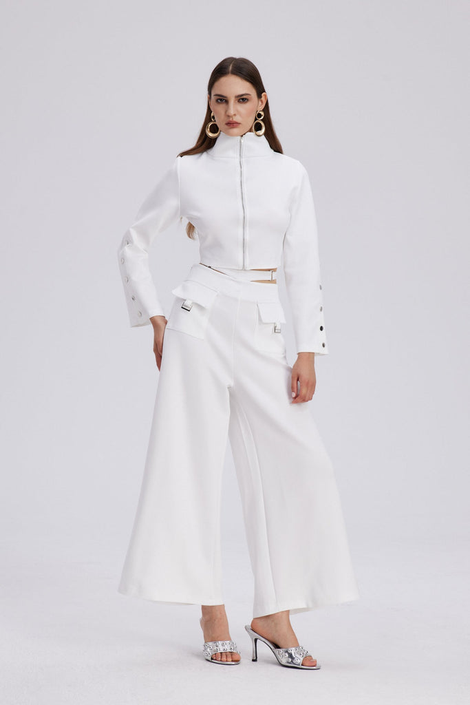 Shop  beautiful dress - Perfect for special occasions | Chavdar Cutout Embellished Pants Set