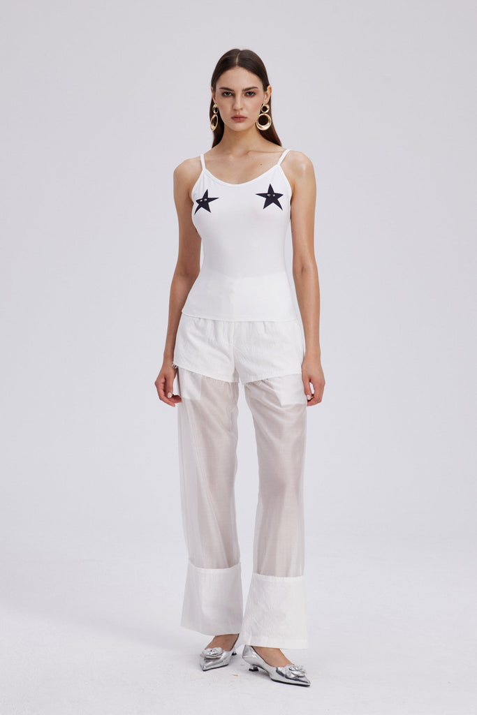 Stylish beautiful dress | Chea Deconstruct Pants - Ideal for special occasions