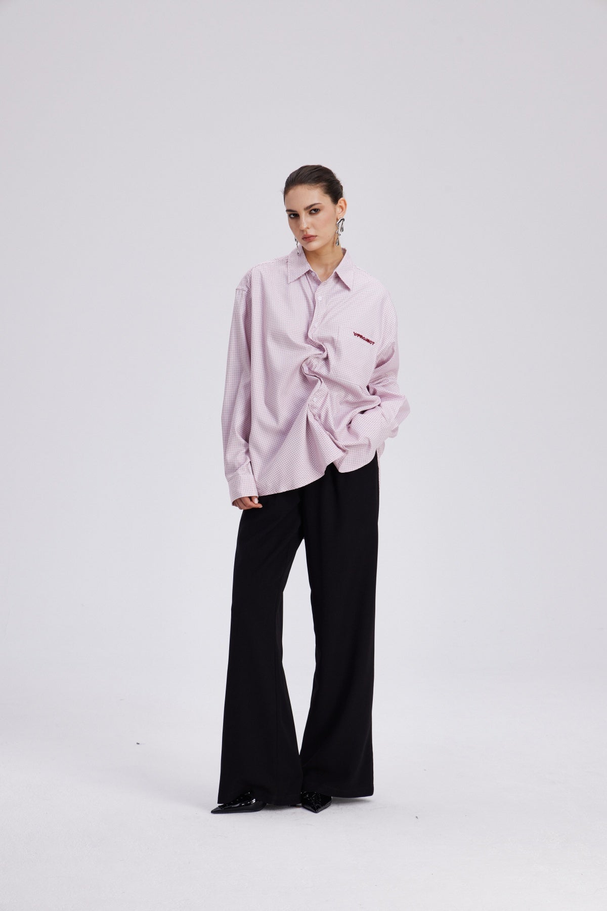 Chela Grid Ruch Shirt