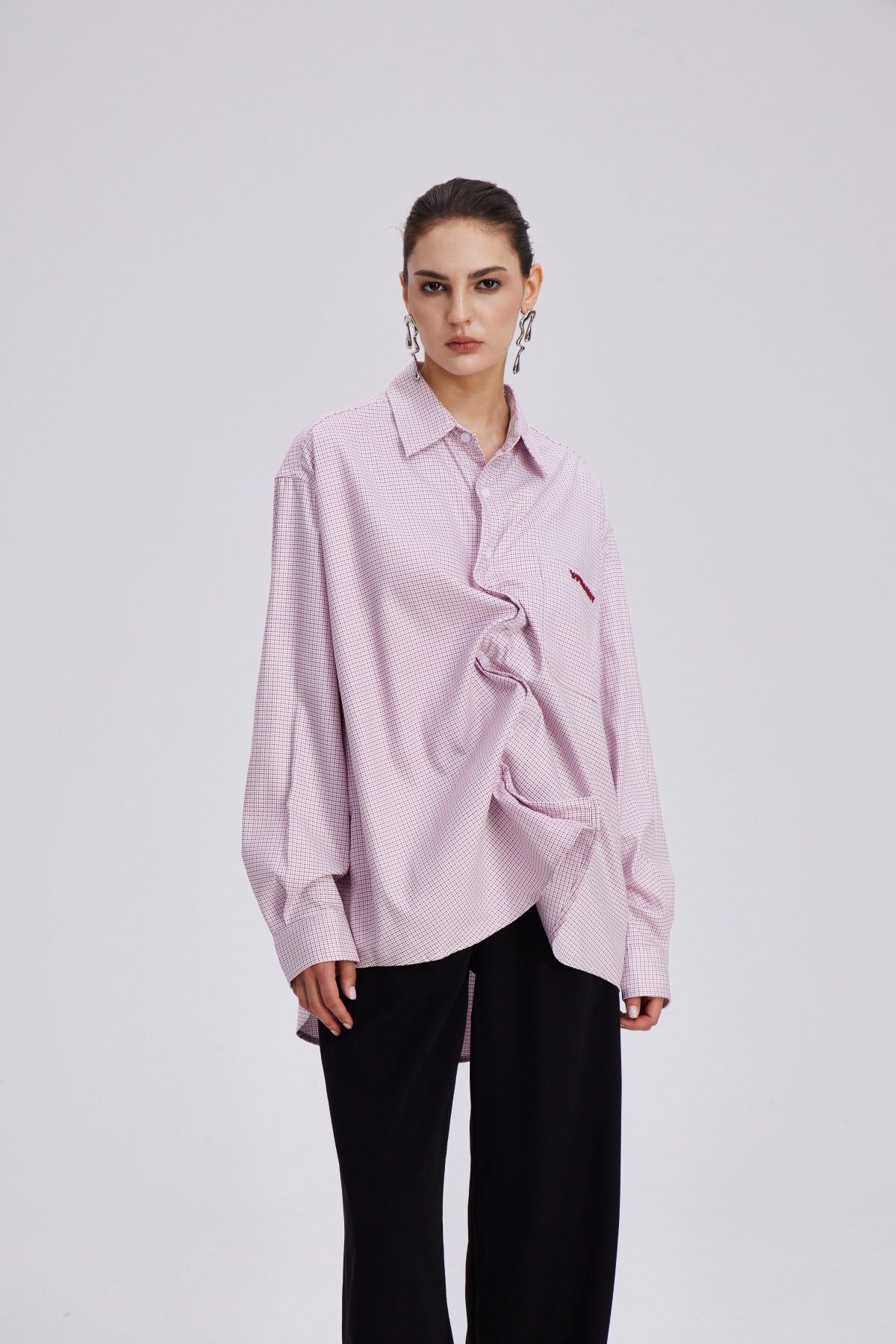 Chela Grid Ruch Shirt