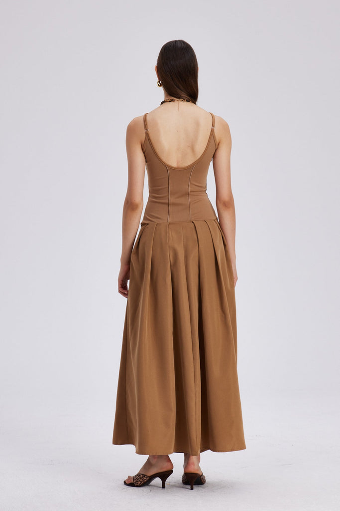 Stylish beautiful dress | Chelsey Ruch Spaghetti Maxi Dress - Ideal for special occasions
