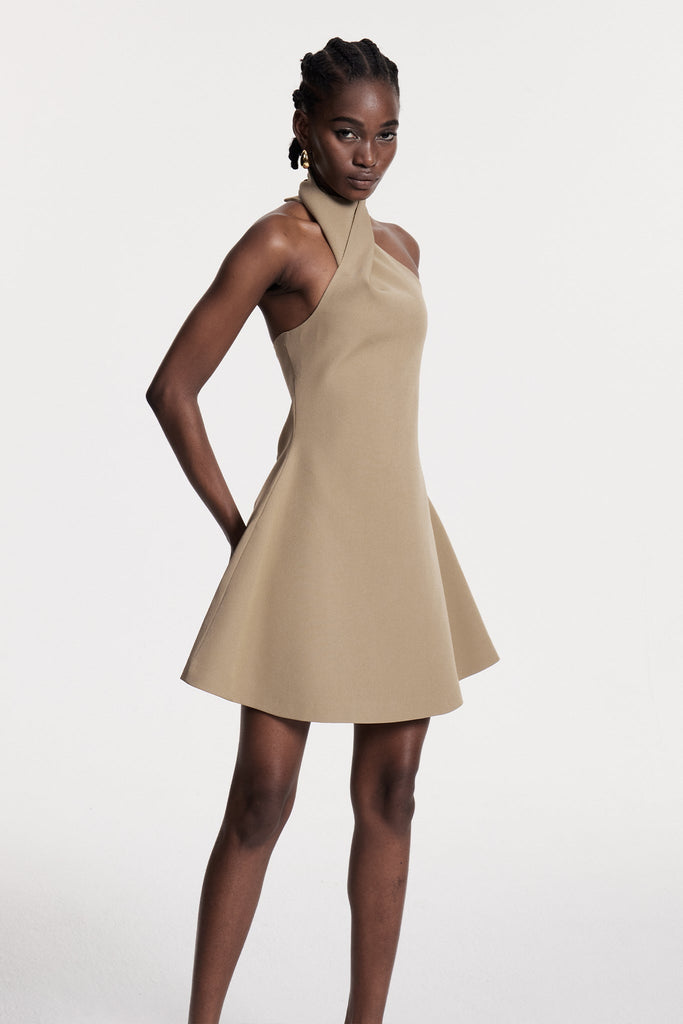 Shop  beautiful dress - Perfect for special occasions | Chen Ruch Halter Neck Mini Dress