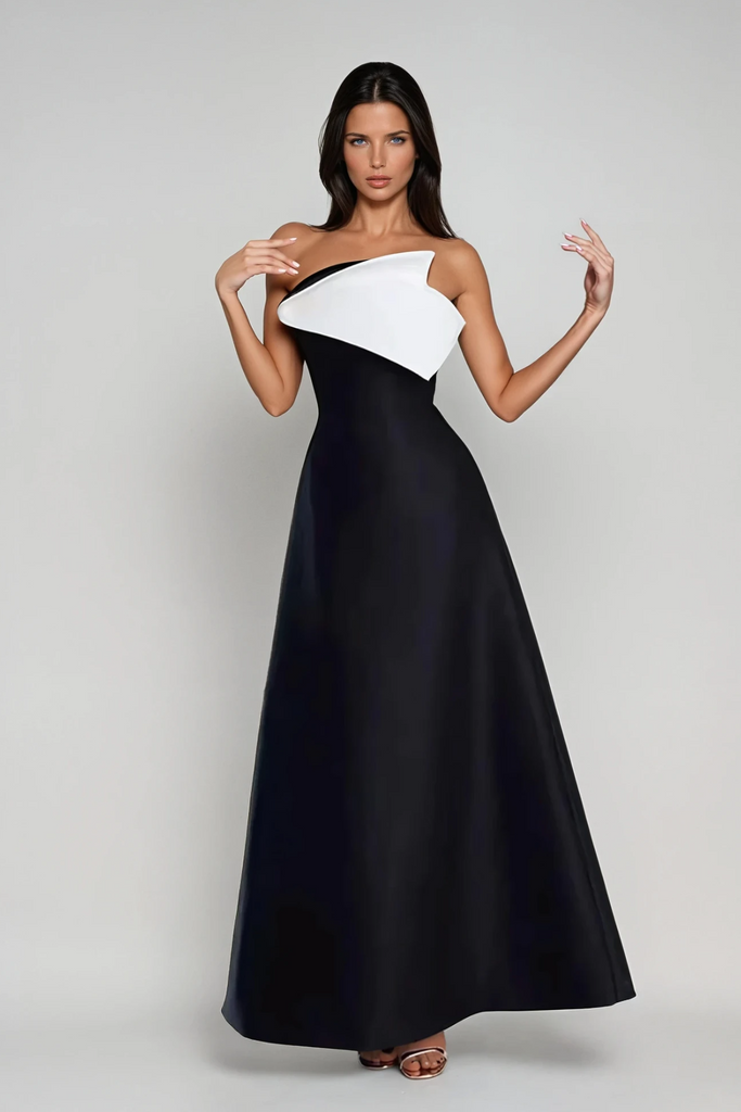 Stylish beautiful dress | Chenaniah Strapless Maxi Dress - Ideal for special occasions