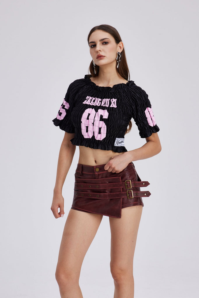 Chester Ruch Print Top - Stylish beautiful dress for special occasions | Buy Online