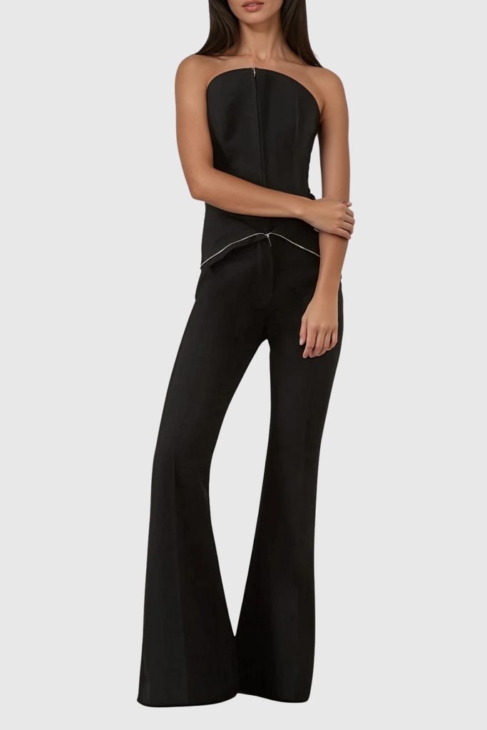Stylish beautiful dress | Chibuike Lapel Bootcut Pants - Ideal for special occasions