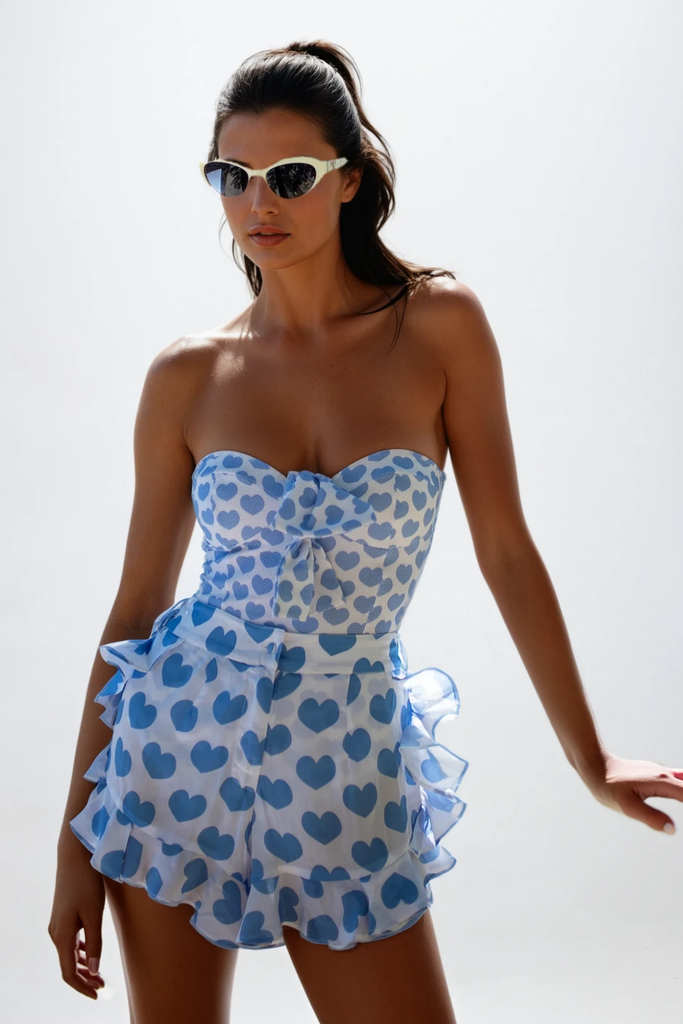 Chica Heart Sleeveless Swimwear - Chic beautiful dress for special occasions | Buy Online