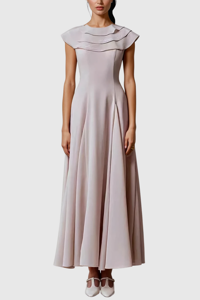 Shop  beautiful dress - Perfect for special occasions | Chidiebele Ruffle Sleeveless Maxi Dress