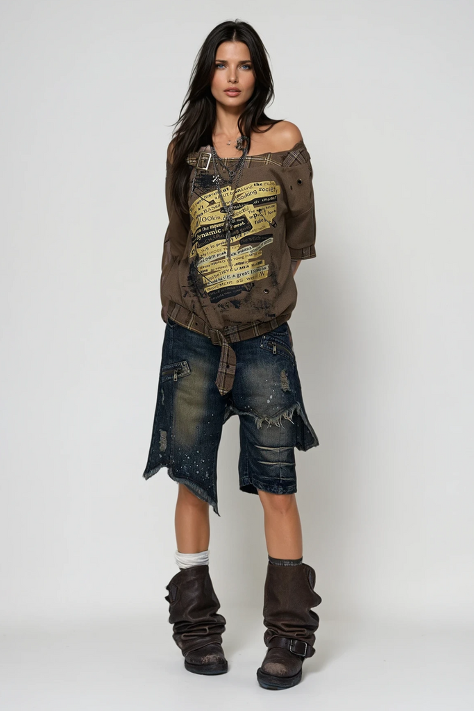 Chidiegwu Asymmetric Fringe Midi Jeans - Stylish beautiful midi for special occasions | Buy Online