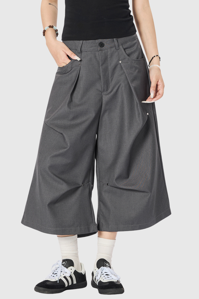 Shop  beautiful midi - Perfect for special occasions | Chinedu Ruch Midi Pants In Grey