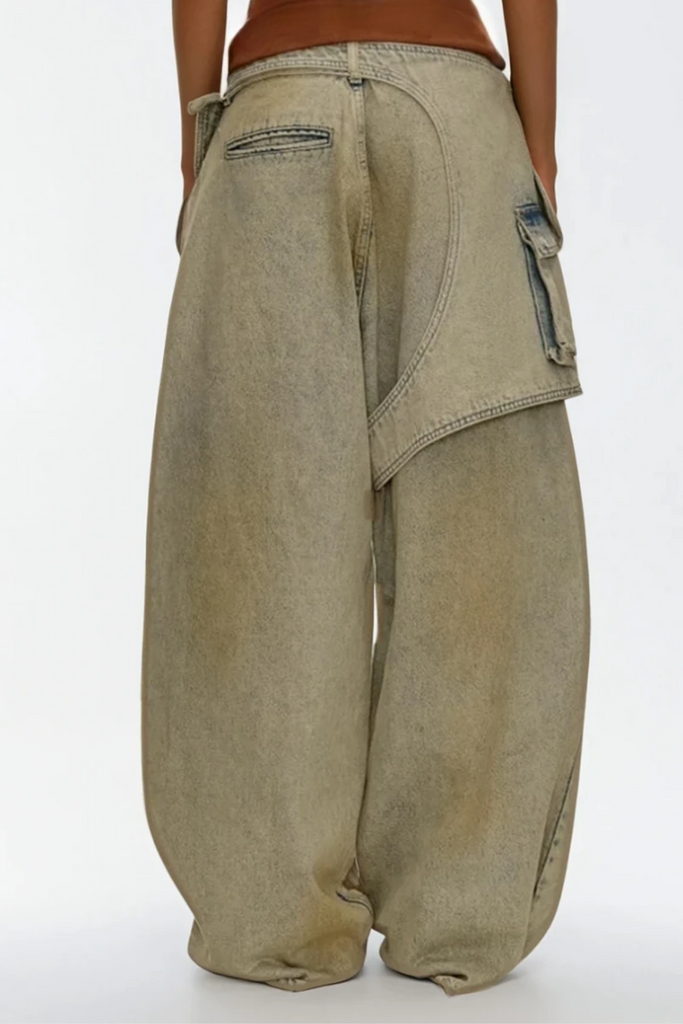 Stylish beautiful dress | Chinweike Deconstruct Torn Jeans - Ideal for special occasions