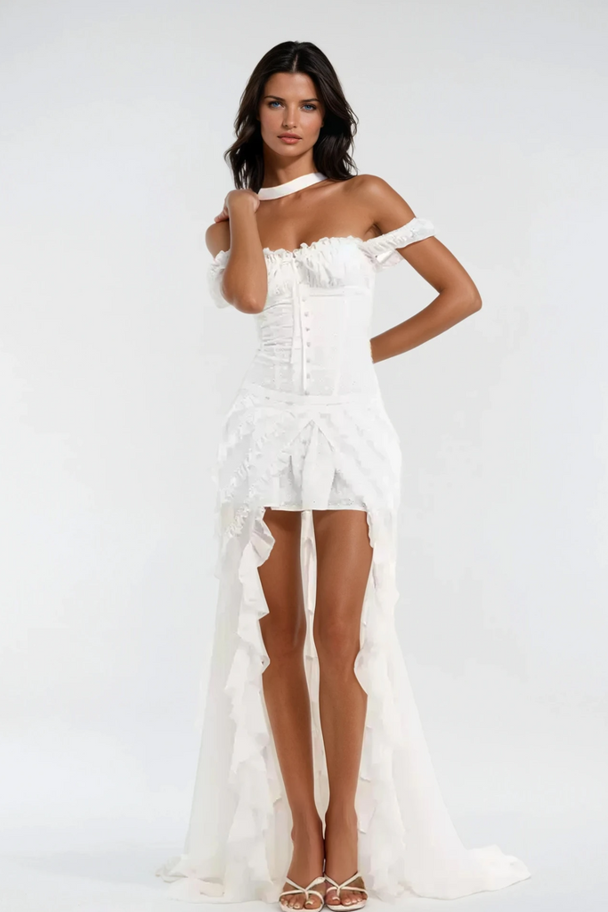 Shop  beautiful dress - Perfect for special occasions | Chinwendu Sleeveless Ruffle Mini Dress