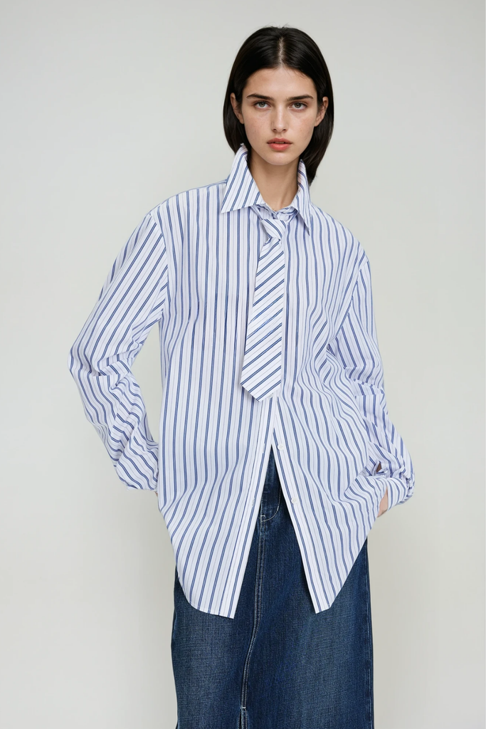 Shop  beautiful dress - Perfect for special occasions | Chione Stripe Shirt
