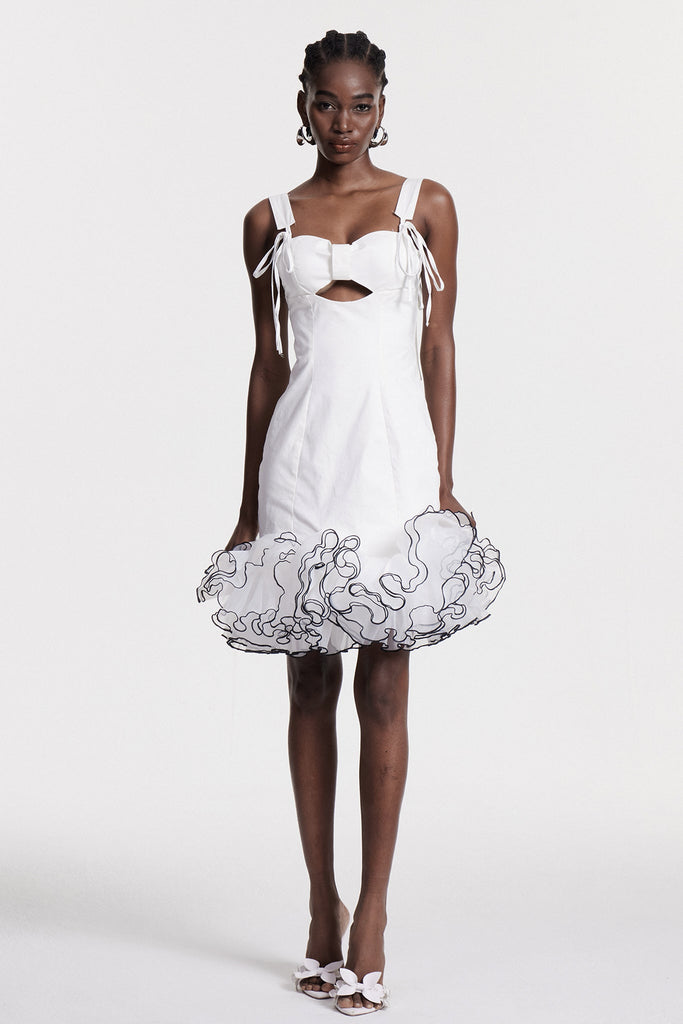 Stylish beautiful dress | Chipo Ruffle Sleeveless Mini Dress - Ideal for special occasions