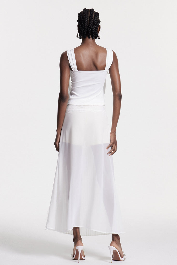 Stylish beautiful dress | Chirag Lace Deconstruct Maxi Dress - Ideal for special occasions