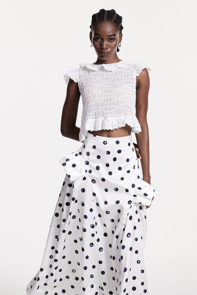 Chiranjivi Ruch Cutout Top - Stylish beautiful dress for special occasions | Buy Online