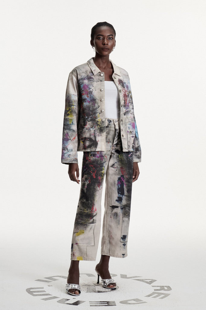 Shop  beautiful dress - Perfect for special occasions | Chisomo Print Graffiti Jacket