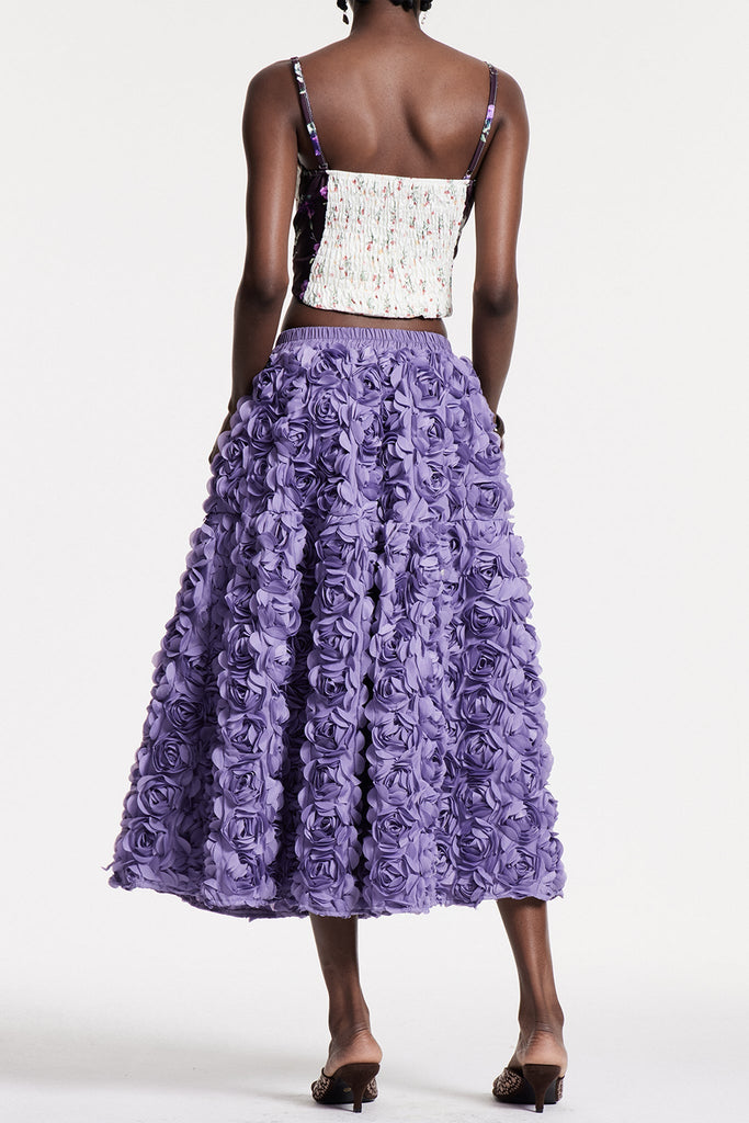 Shop  beautiful maxi - Perfect for special occasions | Chlodomer Flower Maxi Skirt