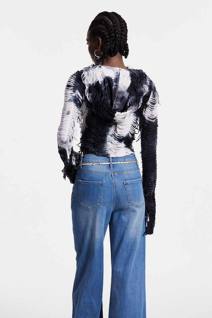 Shop  beautiful dress - Perfect for special occasions | Christabelle Cutout Tie Dye Top