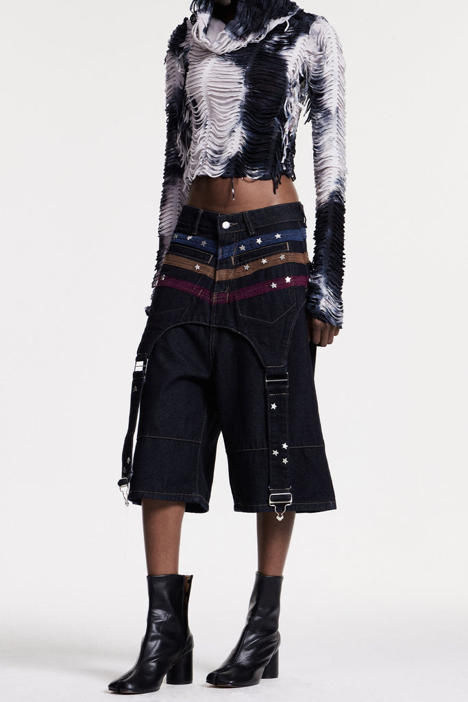 Shop  beautiful midi - Perfect for special occasions | Christal Deconstruct Midi Jeans