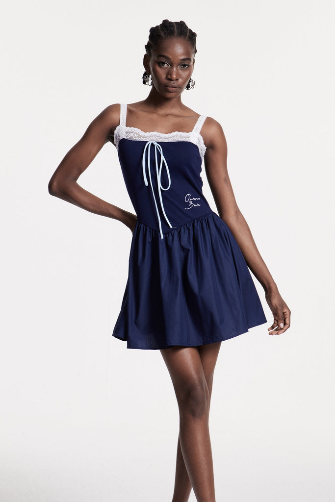 Stylish beautiful dress | Christodoulos Lace Sleeveless Mini Dress - Ideal for special occasions