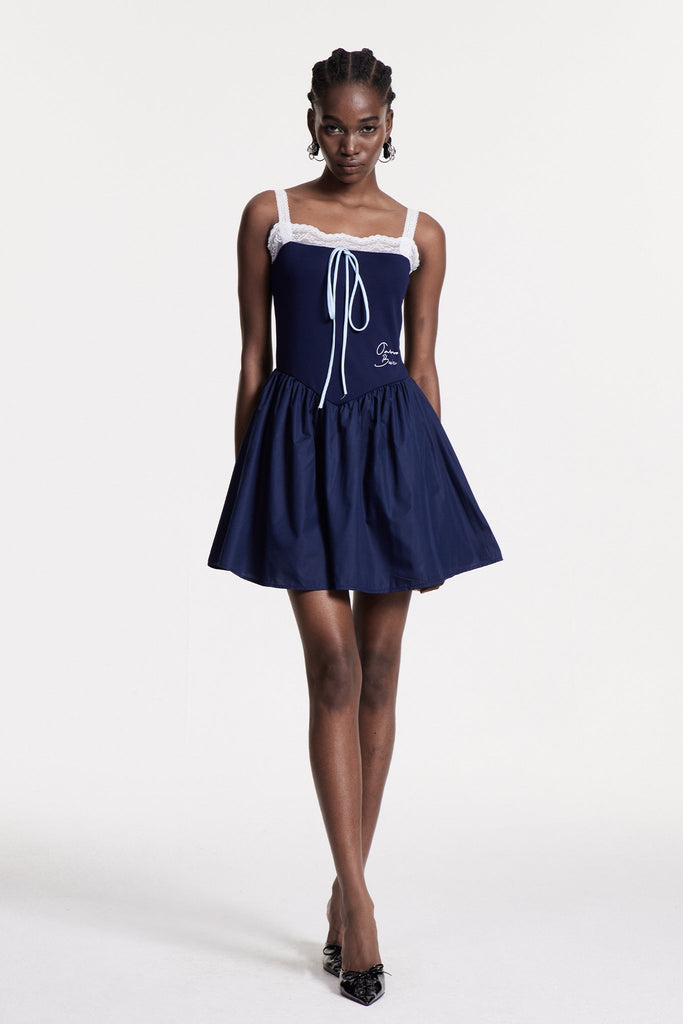 Christodoulos Lace Sleeveless Mini Dress - Stylish beautiful dress for special occasions | Buy Online