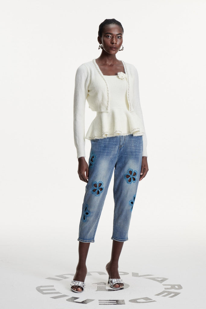 Shop  beautiful dress - Perfect for special occasions | Christoforos Pearl Ruffle Top