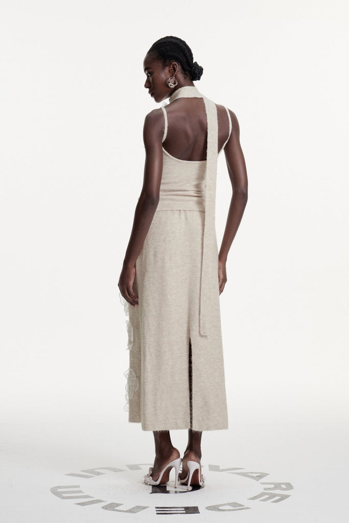 Christoph Flower Pearl Skirt Set - Stylish beautiful dress for special occasions | Buy Online