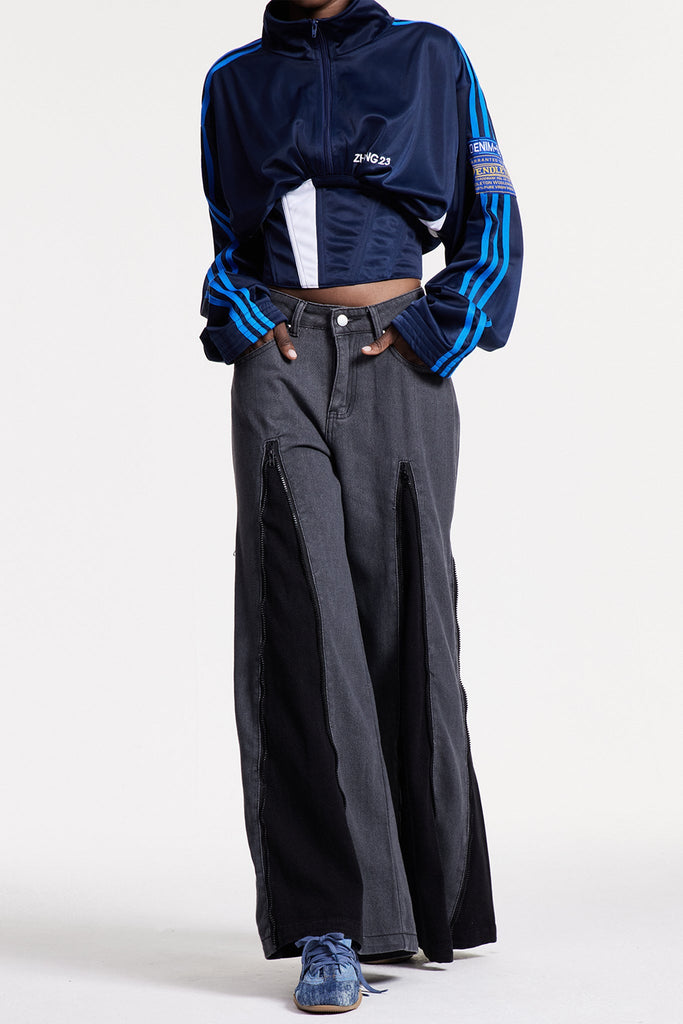 Shop  beautiful dress - Perfect for special occasions | Chrizanne Deconstruct Wide Leg Jeans