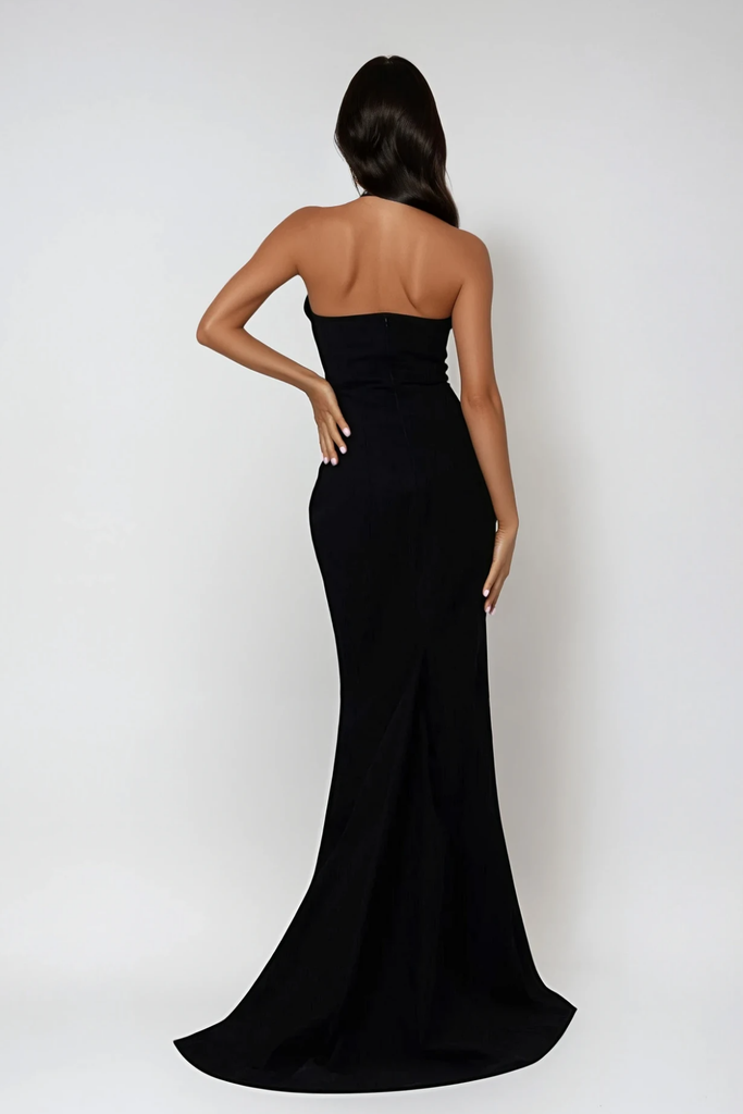 Cierra Lace Up Cutout Maxi Dress - Stylish beautiful dress for special occasions | Buy Online