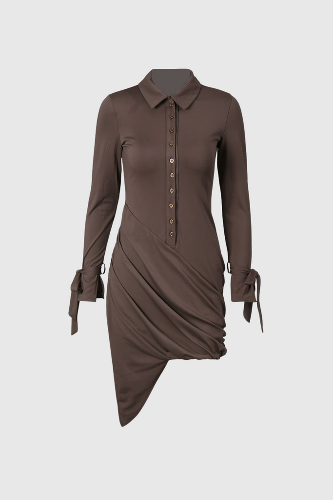 Stylish beautiful dress | Cinda Ruch Asymmetric Mini Dress - Ideal for special occasions
