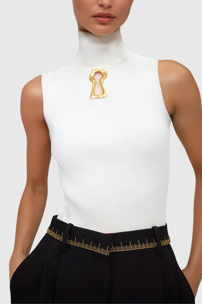 Cindi Sleeveless Knit Top - Stylish beautiful dress for special occasions | Buy Online