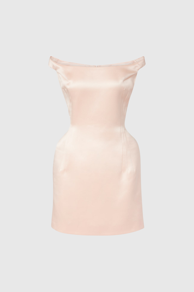 Claes Satin Mini Dress - Stylish beautiful dress for special occasions | Buy Online