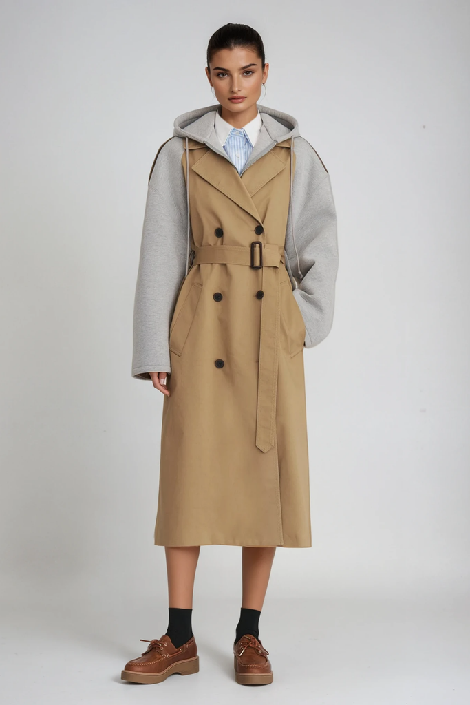 Clarice Deconstruct Trench Coat - Stylish beautiful dress for special occasions | Buy Online