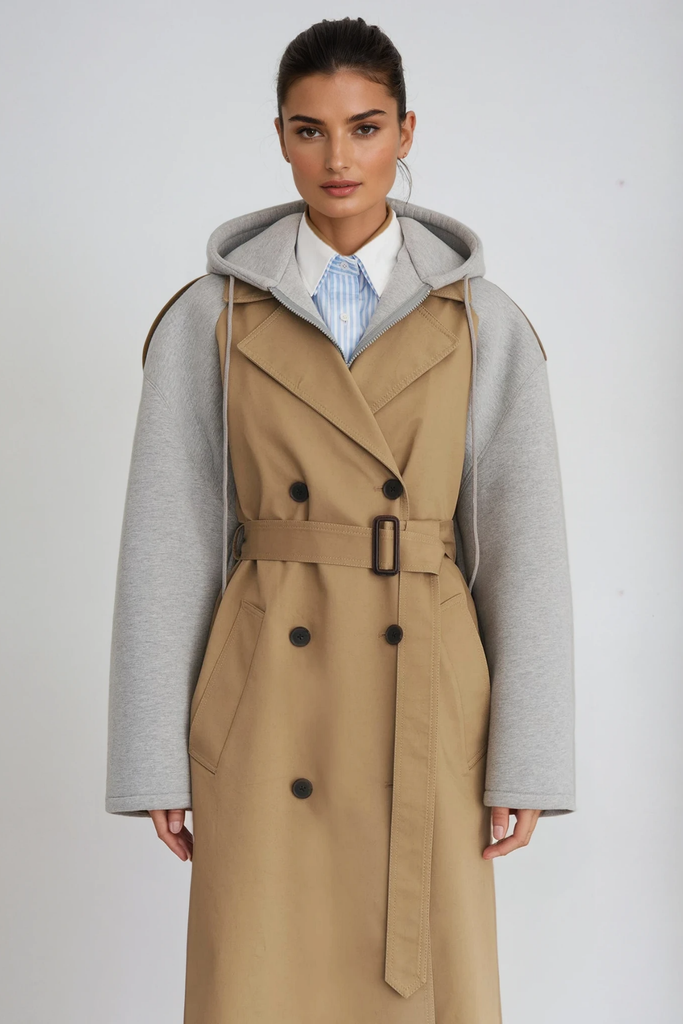Stylish beautiful dress | Clarice Deconstruct Trench Coat - Ideal for special occasions
