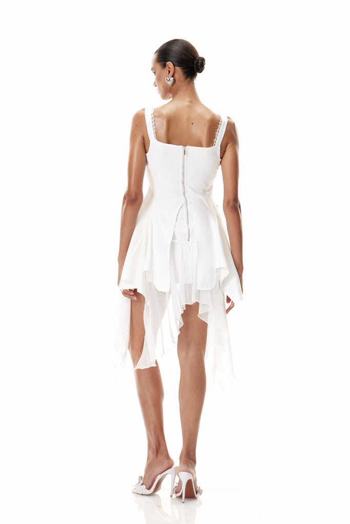 Shop  beautiful dress - Perfect for special occasions | Claudiu Ruffle Fringe Mini Dress