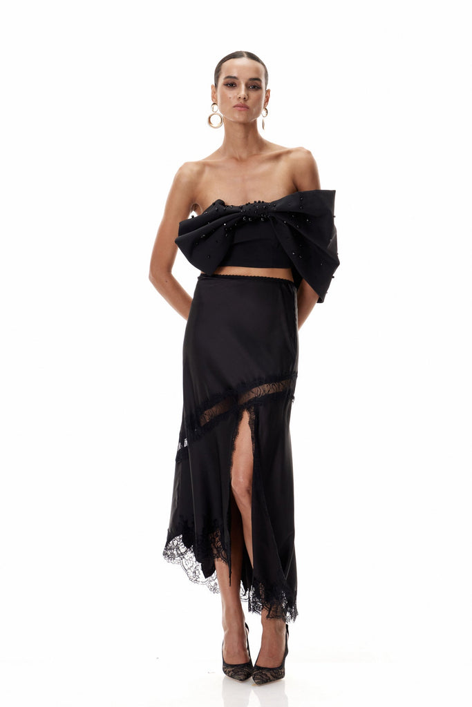 Stylish beautiful dress | Clifford Crystal Bow Top - Ideal for special occasions