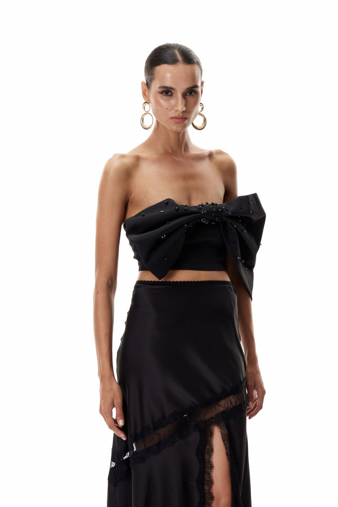 Clifford Crystal Bow Top - Stylish beautiful dress for special occasions | Buy Online
