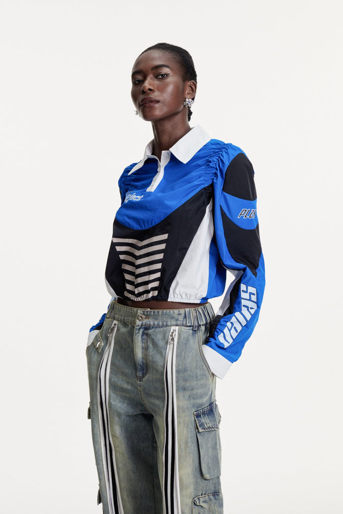 Colombano Drawstring Print Top - Stylish beautiful dress for special occasions | Buy Online