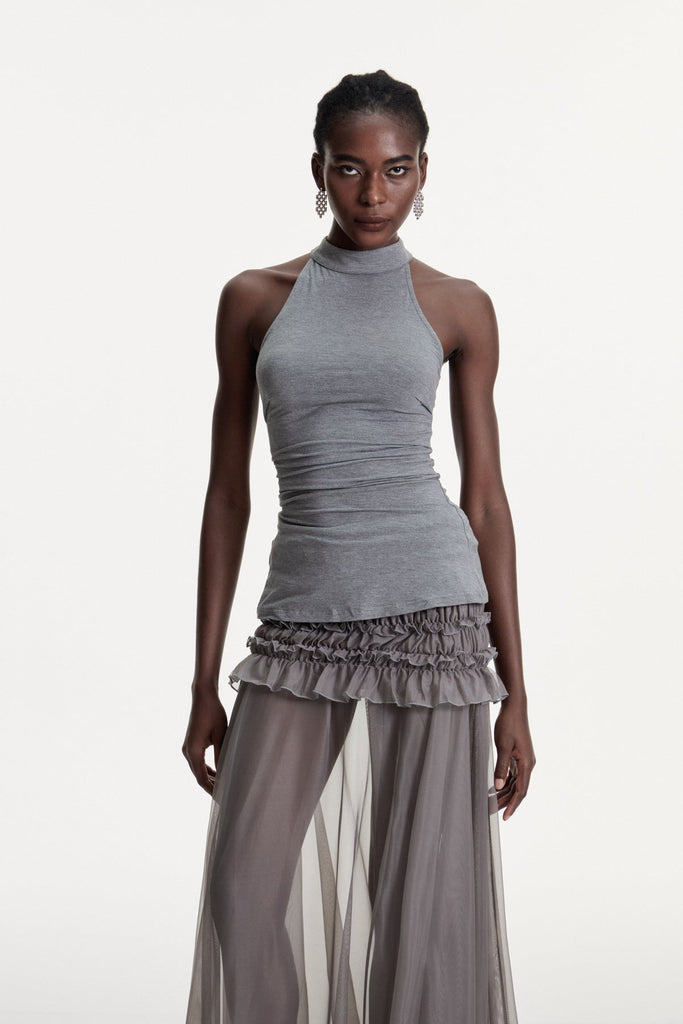 Shop  beautiful dress - Perfect for special occasions | Concetta Halter Neck Ruch Top