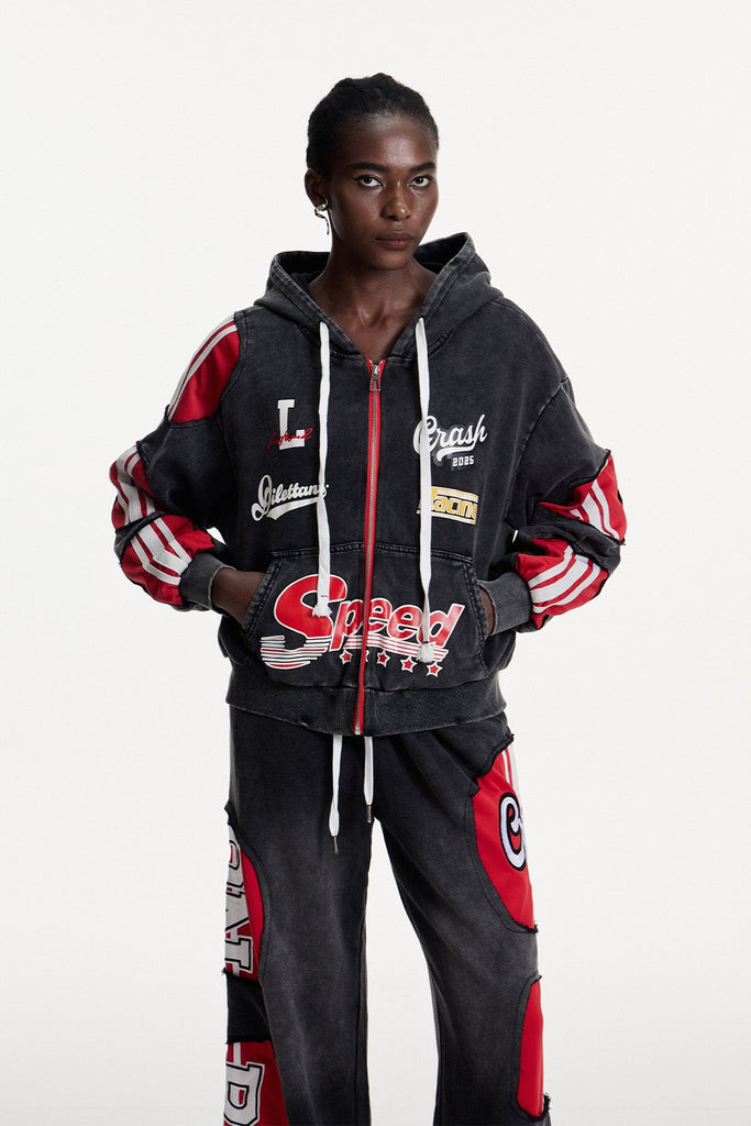 Shop  beautiful dress - Perfect for special occasions | Conchobhar Stripe Print Denim Jacket