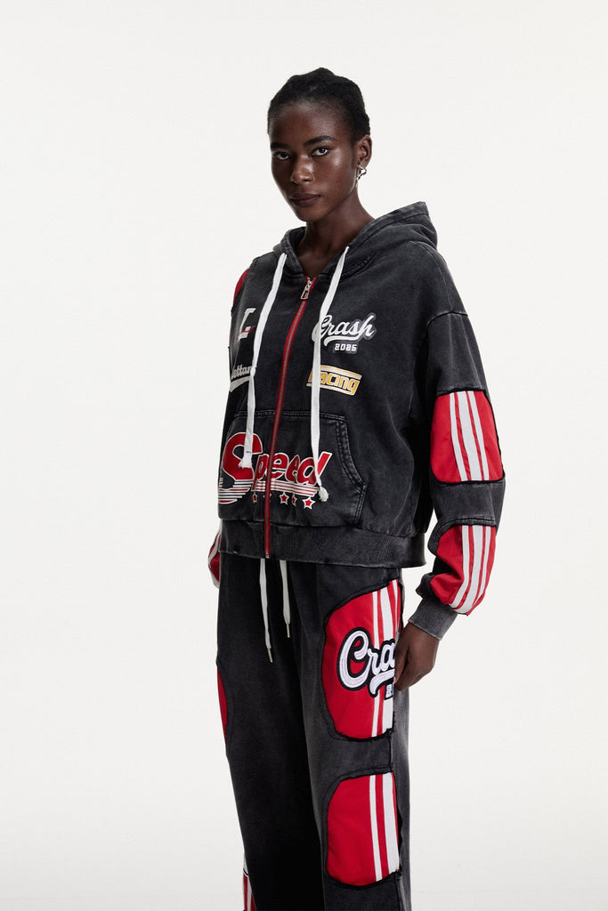 Stylish beautiful dress | Conchobhar Stripe Print Denim Jacket - Ideal for special occasions