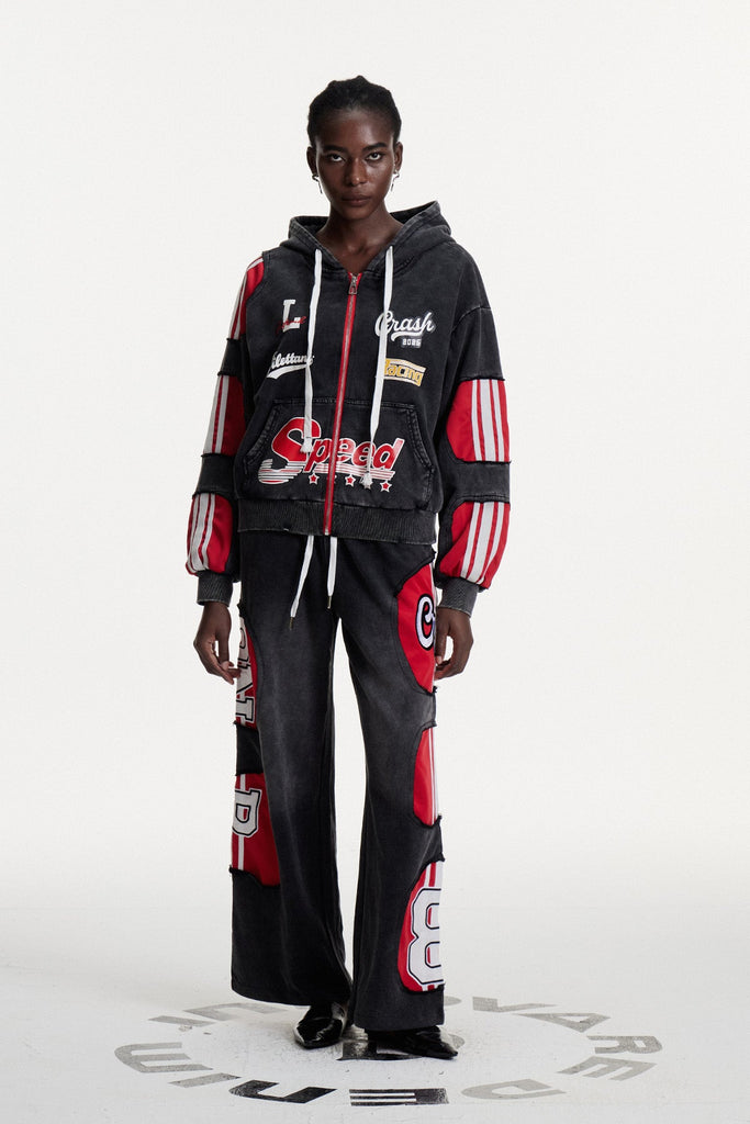 Conchobhar Stripe Print Denim Jacket - Stylish beautiful dress for special occasions | Buy Online