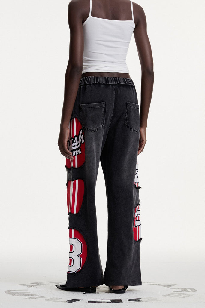 Conchobhar Stripe Print Pants - Stylish beautiful dress for special occasions | Buy Online