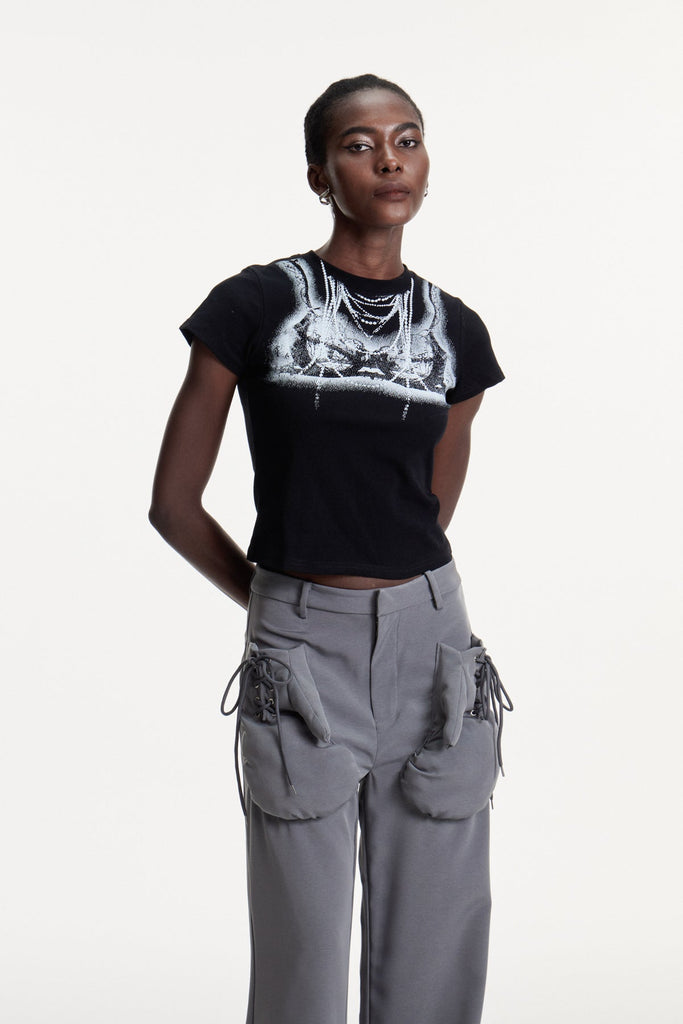 Stylish beautiful dress | Conrad Print Bodycon T Shirt - Ideal for special occasions