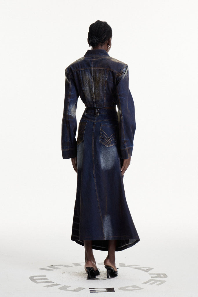 Consolata Deconstruct Stripe Skirt Set - Stylish beautiful dress for special occasions | Buy Online