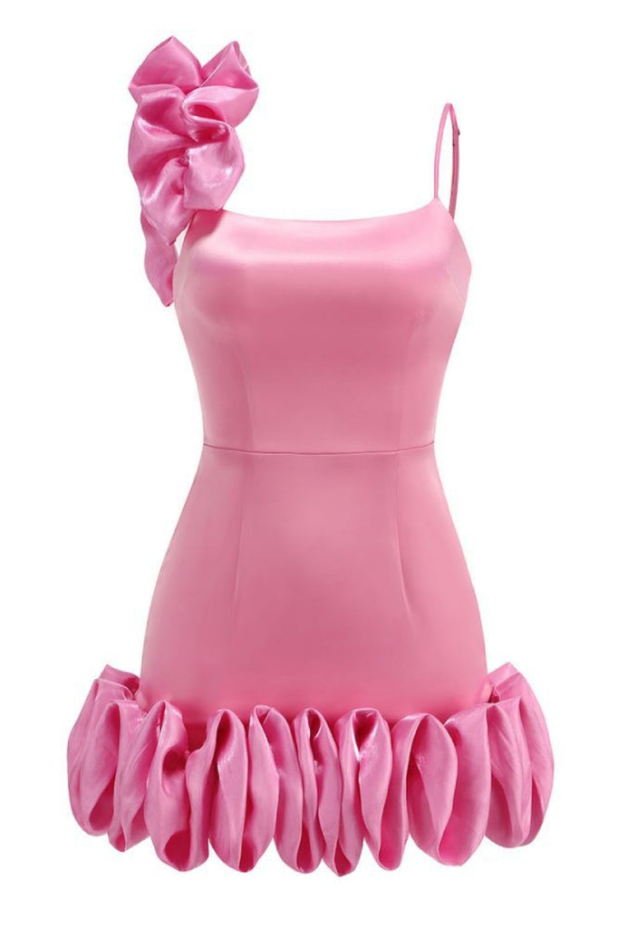 Shop  beautiful dress - Perfect for special occasions | Constance Puff Satin Mini Dress