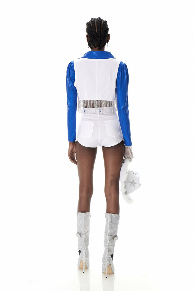 Cosme Glitter Fringe Pants Set - Stylish beautiful dress for special occasions | Buy Online