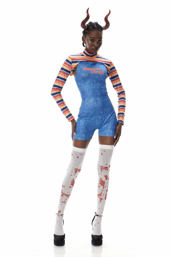 Shop  beautiful dress - Perfect for special occasions | Cosmina Stripe Bodycon Playsuits