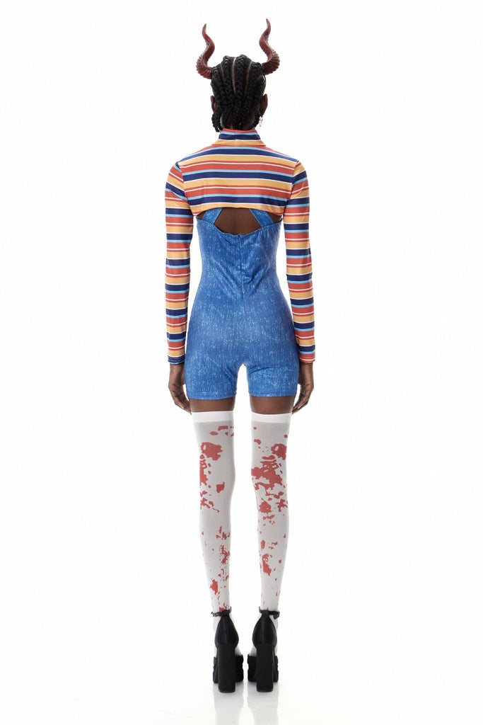 Shop  beautiful dress - Perfect for special occasions | Cosmina Stripe Bodycon Playsuits