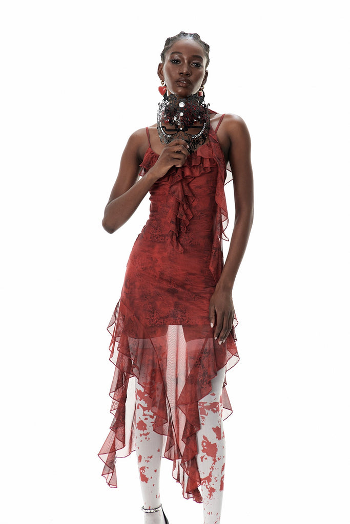 Shop  beautiful dress - Perfect for special occasions | Costache Ruffle Flower Tie Dye Maxi Dress